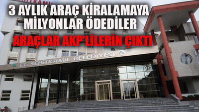 AKP'li belediyeden tartışma yaratacak ihale