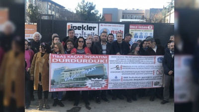 AKP'li belediyenin tarikata bağışladığı arazi için yurttaşlar oturma eyleminde