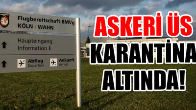 Alman ordusunda koronavirüs alarmı!