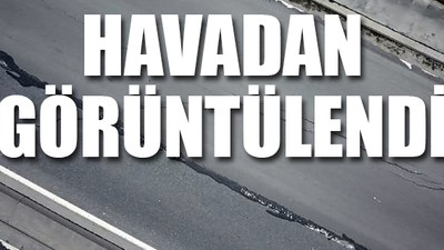 Avcılar'da korkutan çatlaklar