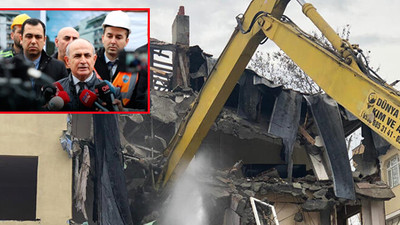 Büyükçekmece Belediyesi riskli binaların yıkımını sürdürüyor
