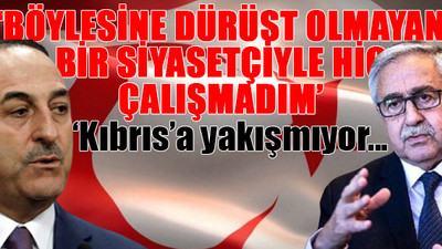 Çavuşoğlu’dan Akıncı açıklaması