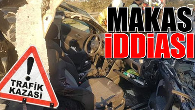 D 100'de kaza: 1 ölü 2 yaralı!