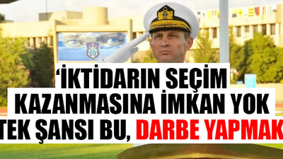 'Darbe' iddiaları için emekli Amiral Ertürk'ten olay açıklama