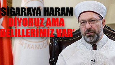 Diyanet İşleri Başkanı sigara bırakma gününde konuştu