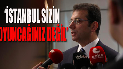 Ekrem İmamoğlu'ndan UKOME tepkisi