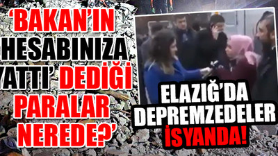 Elazığ için toplanan paralar uçtu... 'Cenazemizin üstünde şov yaptılar'