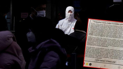 Esrarengiz koronavirüsü ilanı!