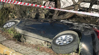 Eyüpsultan’da ilginç kaza, görenler döndü bir daha baktı