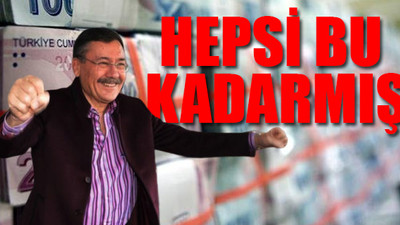 Gökçek'in mal varlığı bildirimi: 2 daire, 92 bin TL bankada para