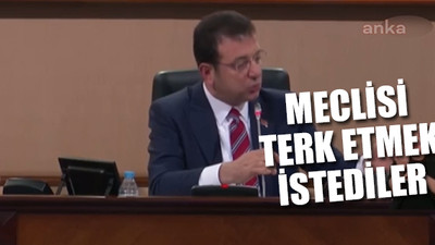 İBB Meclisi'nde gergin oturum
