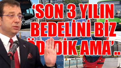İmamoğlu'ndan 'zam' özürü: İnsanlar haklı