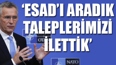 Jens Stoltenberg: Esad yönetimindeki askerler bu saldırıyı gerçekleştirmiştir