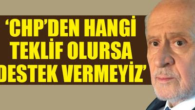 Kılıçdaroğlu'nun 'Elazığ afet bölgesi ilan edilsin' teklifine Bahçeli'den tepki