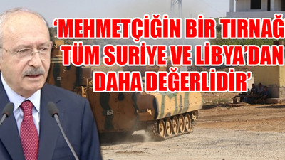 Kılıçdaroğlu: Şehitler tepesi boş kalmayacaksa çocuklarını gönder oraya