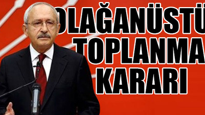 Kılıçdaroğlu tüm programlarını iptal etti!