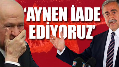 KKTC'den flaş Bahçeli açıklaması