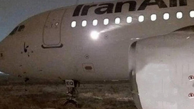 Komşuda yolcu uçağı pistten çıktı