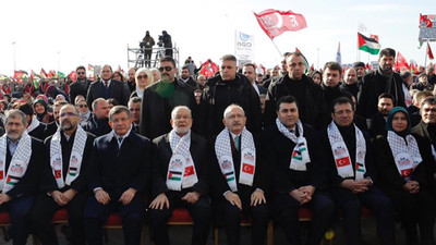 Liderler Kudüs Mitingi'nde bir araya geldi