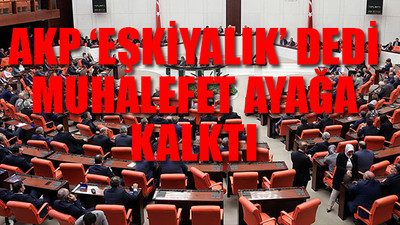 Meclis'te Gezi Parkı Davası gerginliği