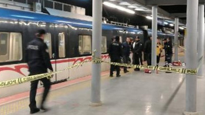 Metro hattına atlayan kişi feci şekilde can verdi