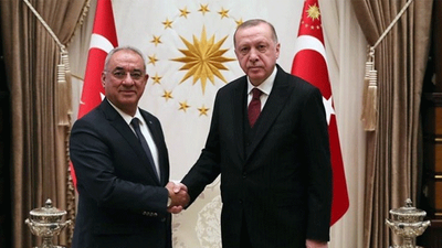 Önder Aksakal'dan Erdoğan'a ziyaret