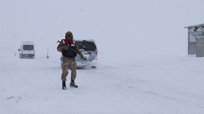 Van’da yine çığ düştü!