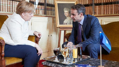 Yunanistan Başbakanı ile Merkel arasında 'Suriyeli mülteci' görüşmesi