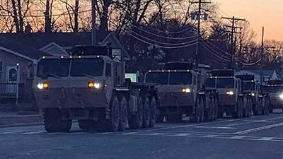 ABD ordusu New York'ta sokağa indi