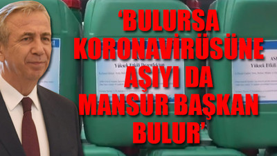 Ankara Büyükşehir Belediyesi kendi dezenfektanını üretmeye başladı