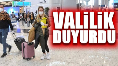 Avrupa'dan İstanbul'a gelenler de karantinaya alınacak