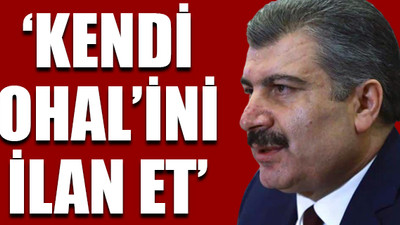 Bakan Koca: Aytaç Paşa önce negatif, sonra pozitif çıktı
