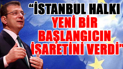 Başkan İmamoğlu’ndan AB büyükelçilerine dikkat çeken öneri