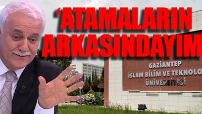 Hatipoğlu, FETÖ'den soruşturma geçiren iki kişiye üniversitede görev verdi