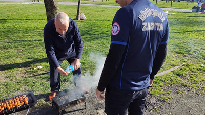 İBB kamusal alanlarda mangal denetimi