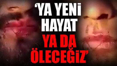 İki mülteci ağızlarını dikerek açlık grevine başladı