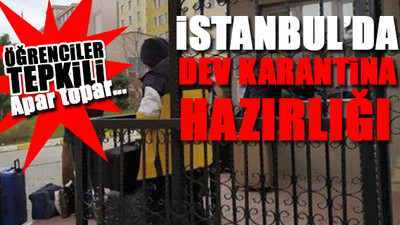 İstanbul’da iki öğrenci yurdu boşaltılıyor
