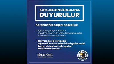 Kartallı esnafı rahatlatacak uygulama