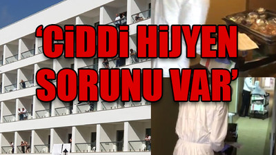 KKTC’de karantinaya alınan o otel böyle görüntülendi!