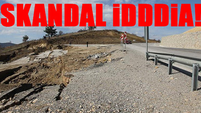 Kütahya'da aynı yol 5. defa çöktü