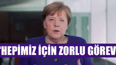 Merkel Koronavirüsünün yayılması hakkında konuştu