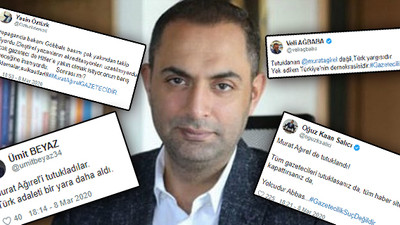 Murat Ağırel’in tutuklanmasına sosyal medyadan büyük tepki