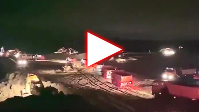 Rusya'da koronavirüs önlemi için 500 yataklı bir mobil hastane inşa ediyor