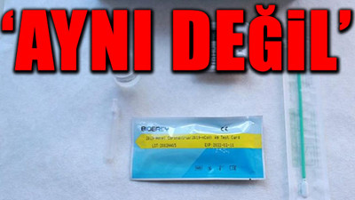 Türkiye’nin kullandığı iddia edilen Çin malı test kiti hakkında açıklama