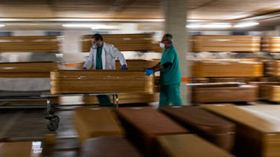 ABD'de korkunç tablo: 24 saatte 921 can kaybı