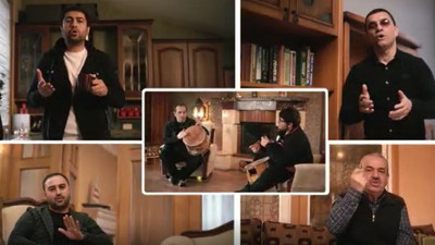 Azerbaycanlı sanatçılardan şarkılı evde kal mesajı