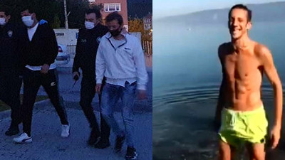 Bursa’da 'fakirler koronadan ölsün' diyerek denize girdiler... Ceza kesildi