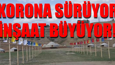 CHP'li Tekin: Saray inşaatları devam ediyor