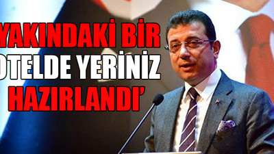 Ekrem İmamoğlu zor durumda kalan sağlık çalışanlarına sahip çıktı