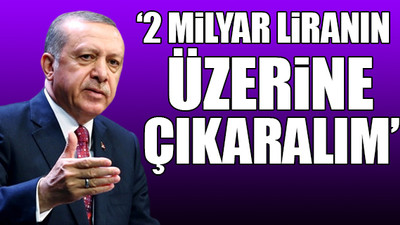 Erdoğan halktan yine para istedi